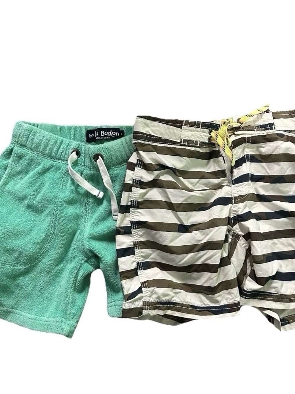 Mini Boden Shorts Crewcuts Swim Trunks Size 4T